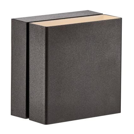 Nordlux - TURN LED, dæmpbar udendørs væglampe, 13,8W, 230V, IP54, sort