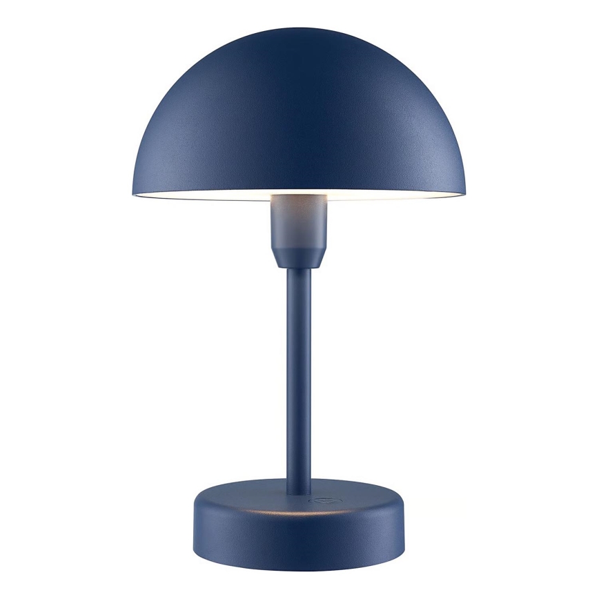 Nordlux - ELLEN LED/2,8W/3,7V IP44 — dæmpbar, genopladelig berøringsbetjent udendørs bordlampe, blå