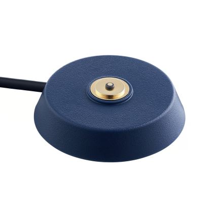 Nordlux - ELLEN LED/2,8W/3,7V IP44 — dæmpbar, genopladelig berøringsbetjent udendørs bordlampe, blå