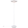 Nordlux - Gulvlampe BRETAGNE 1xG9/25W/230V hvid