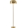 Nordlux - Gulvlampe CERA 1xE27/60W/230V guldfarvet