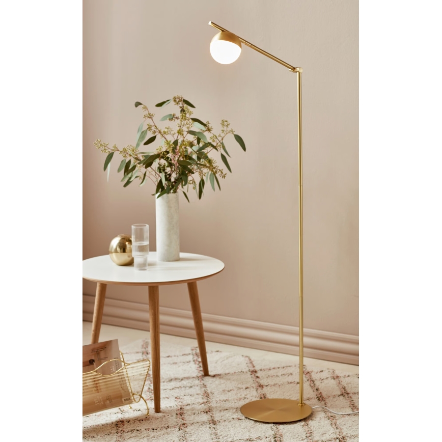 Nordlux - Gulvlampe CONTINA 1xG9/5W/230V messing