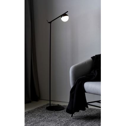 Nordlux - Gulvlampe CONTINA 1xG9/5W/230V sort
