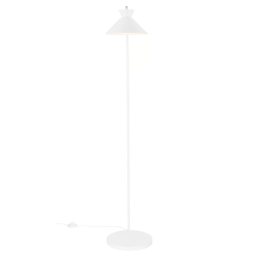 Nordlux - Gulvlampe DIAL 1xE27/10W/230V hvid