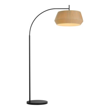 Nordlux - Gulvlampe DICTE 1xE27/60W/230V sort/beige