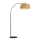 Nordlux - Gulvlampe DICTE 1xE27/60W/230V sort/beige