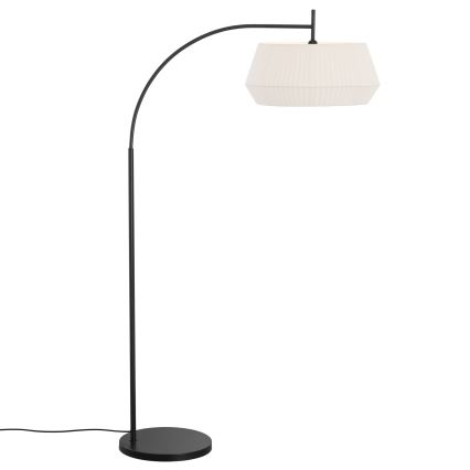 Nordlux - Gulvlampe DICTE 1xE27/60W/230V sort/hvid