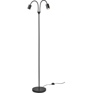 Nordlux - Gulvlampe EXPLORE 2xGU10/7W/230V sort