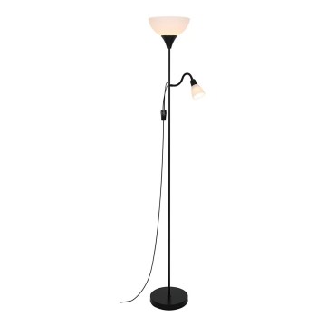 Nordlux - Gulvlampe LAURIA 1xE27/40W/230V + 1xE14/15W