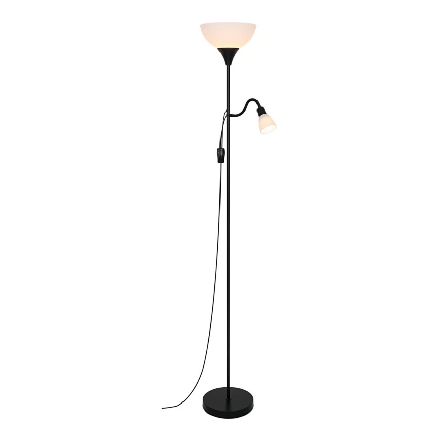 Nordlux - Gulvlampe LAURIA 1xE27/40W/230V + 1xE14/15W