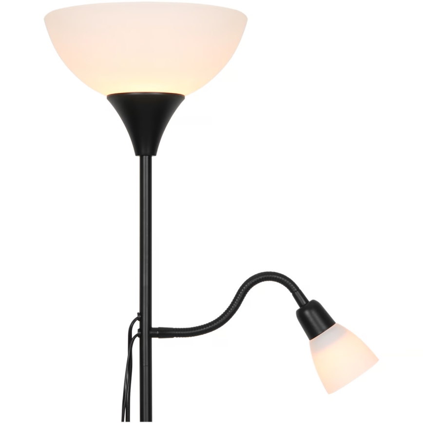 Nordlux - Gulvlampe LAURIA 1xE27/40W/230V + 1xE14/15W