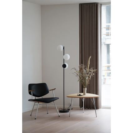Nordlux - Gulvlampe LILLY 3xE14/25W/230V sort