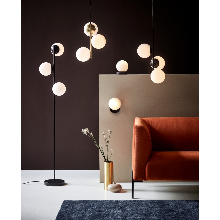 Nordlux - Gulvlampe LILLY 3xE14/25W/230V sort