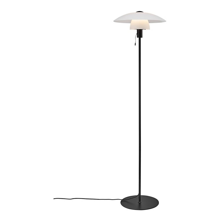Nordlux - Gulvlampe VERONA 1xE27/40W/230V sort