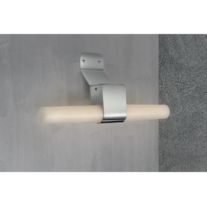 Nordlux - LED dæmpbart badeværelses spejlbelysning HELVA LED/9,5W/230V IP44 3000/4000K CRI 90 mat krom