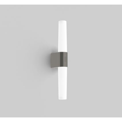 Nordlux - LED dæmpbart badeværelses spejlbelysning HELVA LED/9,5W/230V IP44 3000/4000K CRI 90 mat krom