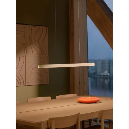 Nordlux - LED-dæmpbar pendel på kabel ILGAS LED/47W/230V 3000K hvid/ask 115 cm