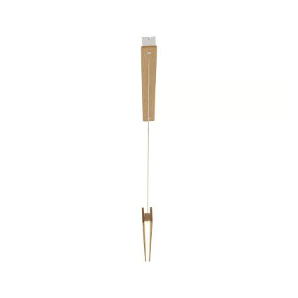 Nordlux - LED-dæmpbar pendel med wireophæng ILGAS LED/47W/230V 3000K beige/hvid/ask 115 cm