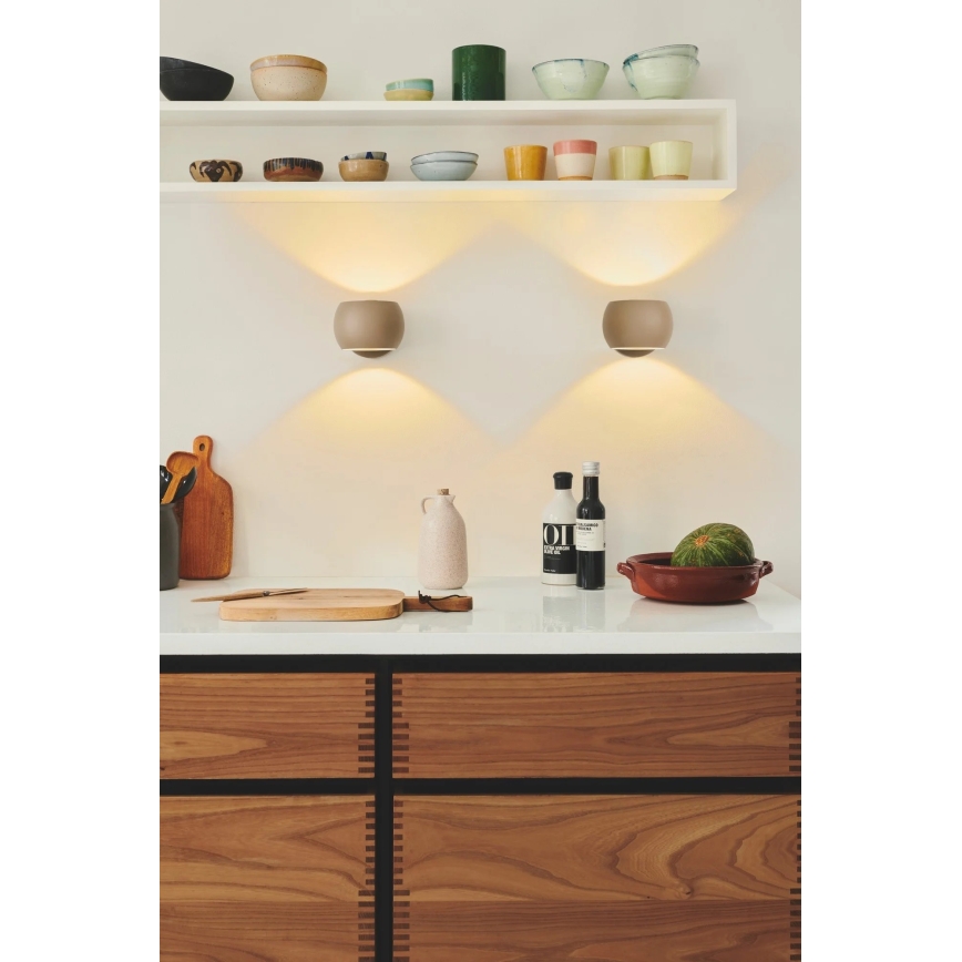 Nordlux - Justerbar væ spotlampe BELIR 1xG9/5W/230V beige