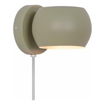 Nordlux - Justerbar væ spotlampe BELIR 1xG9/5W/230V grøn