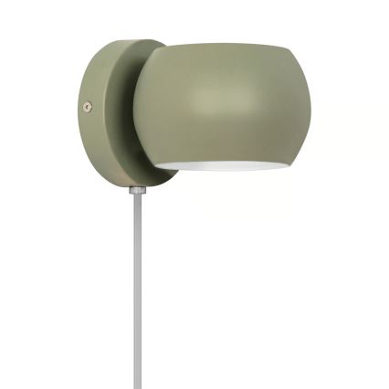 Nordlux - Justerbar væ spotlampe BELIR 1xG9/5W/230V grøn