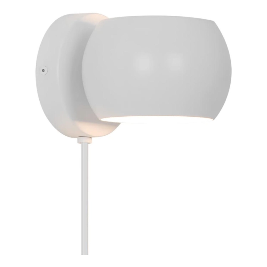 Nordlux - Justerbar væ spotlampe BELIR 1xG9/5W/230V hvid