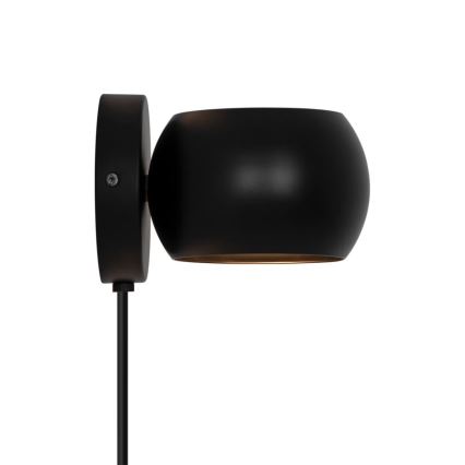 Nordlux - Justerbar væ spotlampe BELIR 1xG9/5W/230V sort