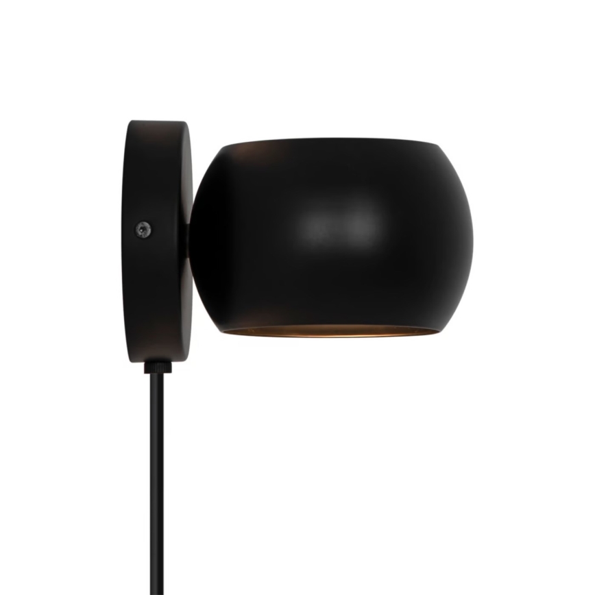 Nordlux - Justerbar væ spotlampe BELIR 1xG9/5W/230V sort