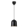 Nordlux - Kabelophængt pendel ANGLE 1xE27/25W/230V sort