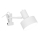 Nordlux - Lampe med klemme MATIS 1xE27/15W/230V hvid