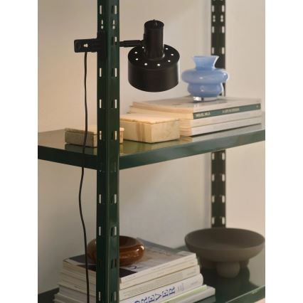 Nordlux - Lampe med klemme MATIS 1xE27/15W/230V sort