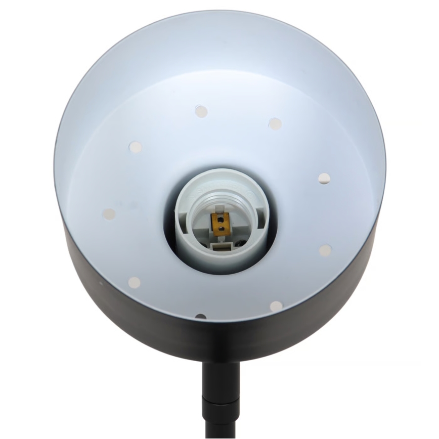 Nordlux - Lampe med klemme MATIS 1xE27/15W/230V sort
