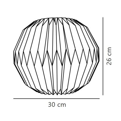 Nordlux - Lampeskærm til pendel BELLOY E27 diameter 30 cm