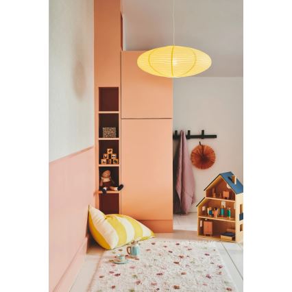 Nordlux - Lampeskærm til VILLO E27 Ø 60 cm, gul