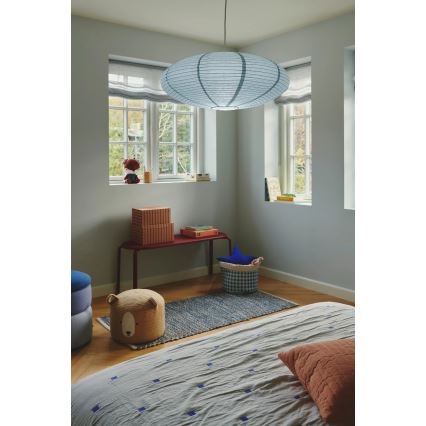Nordlux - Lampeskærm til pendel VILLO E27 diameter 60 cm blå