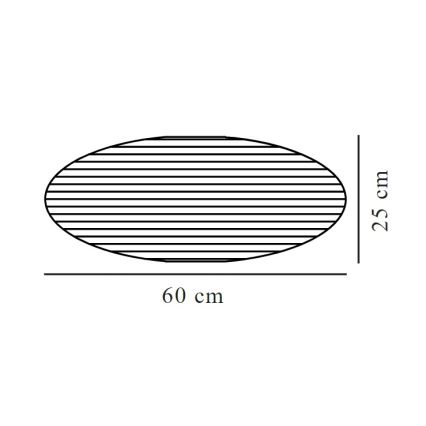 Nordlux - Lampeskærm til pendel VILLO E27 diameter 60 cm lilla