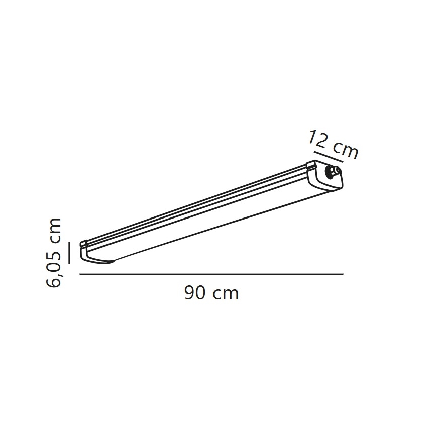 Nordlux - LED arbejdslampe BURBANK LED/31W/230V 4000K IP65