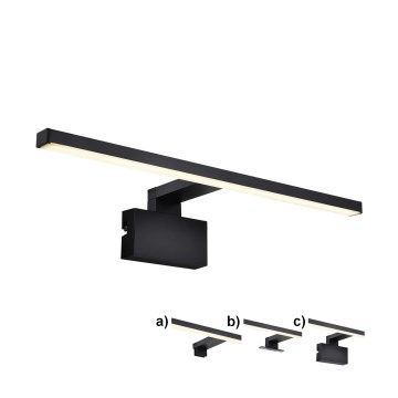 Nordlux - LED badeværelses spejlbelysning MARLEE LED/8,9W/230V IP44 sort