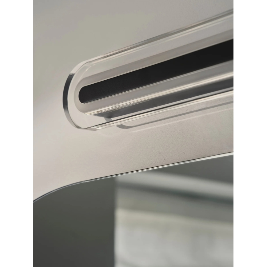 Nordlux - LED badeværelsesvæglampe CAVARA LED/11W/230V 3000/4000K IP44 sort