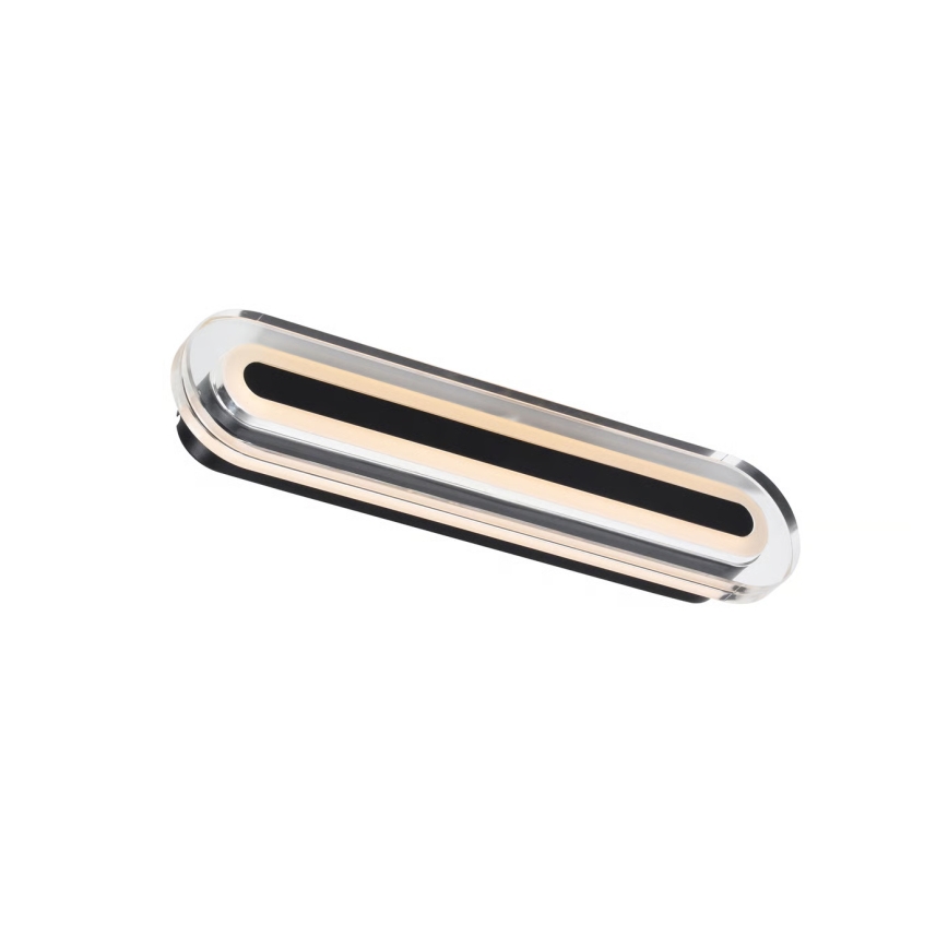 Nordlux - LED badeværelsesvæglampe CAVARA LED/11W/230V 3000/4000K IP44 sort