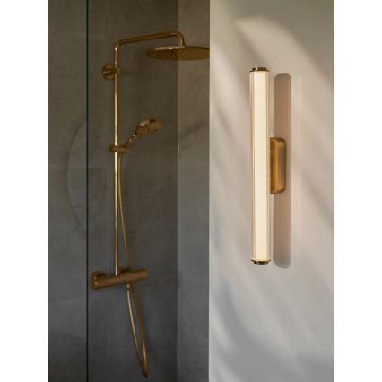 Nordlux - LED-dæmpbar væglampe til badeværelset VIRELLE LED/12W/230V 3000/4000K IP44 messing