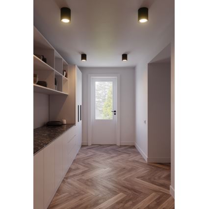 Nordlux - LED Dæmpbar badeværelse spotlampe LANDON SMART LED/8W/230V 2700-6500K IP44 sort