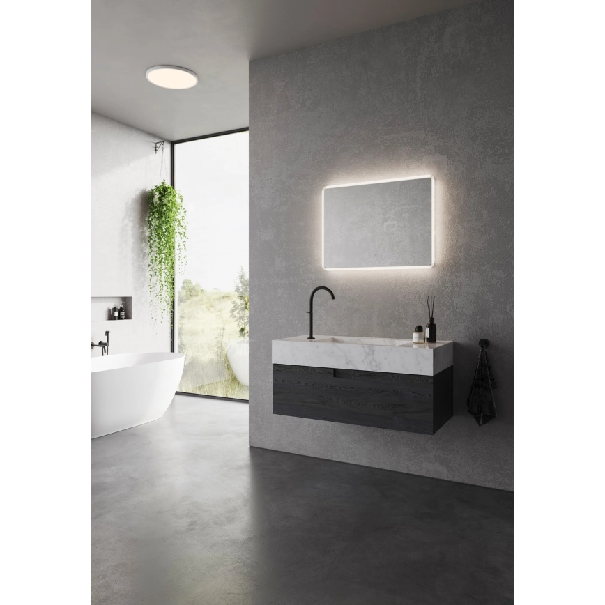 Nordlux - LED-badeværelsesspejl med baggrundslys DOVINA LED/20W/230V 4000K 60x80 cm IP44