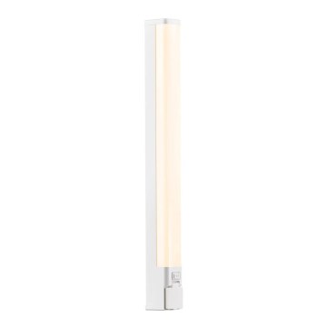 Nordlux - LED-belysning til badeværelsesspejl med stikkontakt SJAVER LED/15W/230V IP44 60 cm hvid