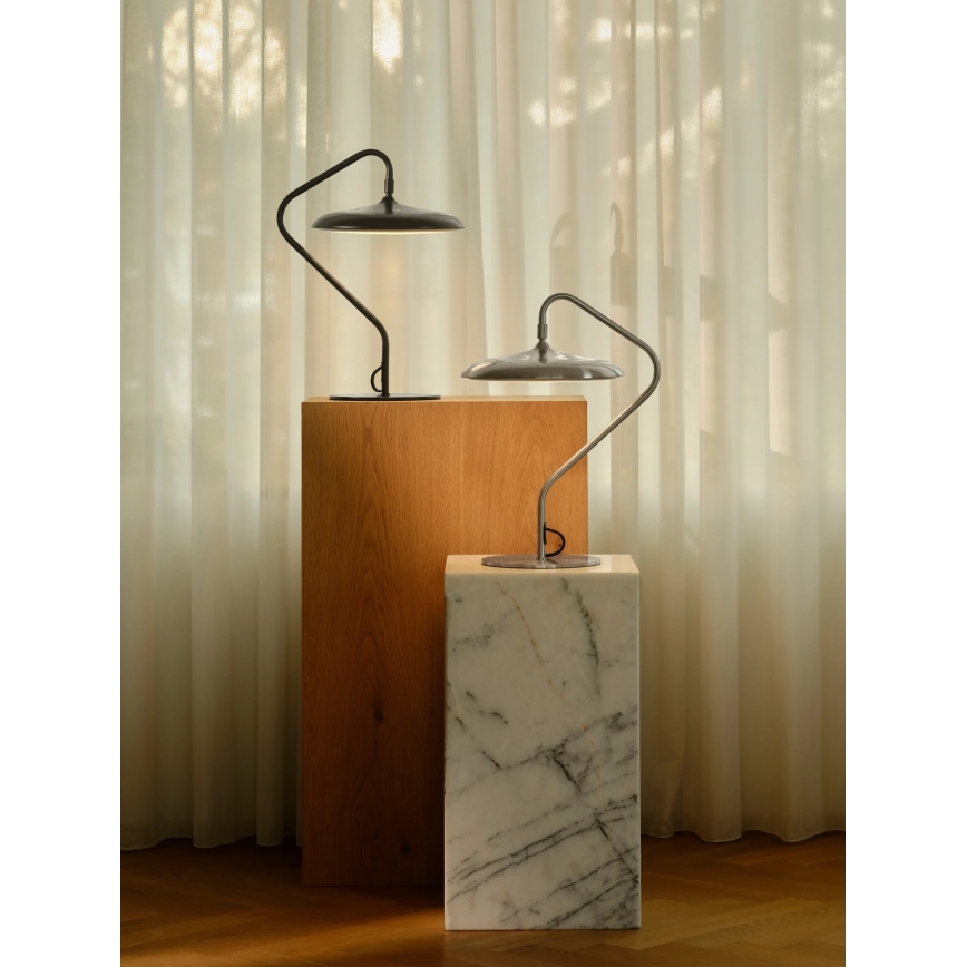Nordlux - LED bordlampe ARTIST LED/15W/230V rustfrit stål