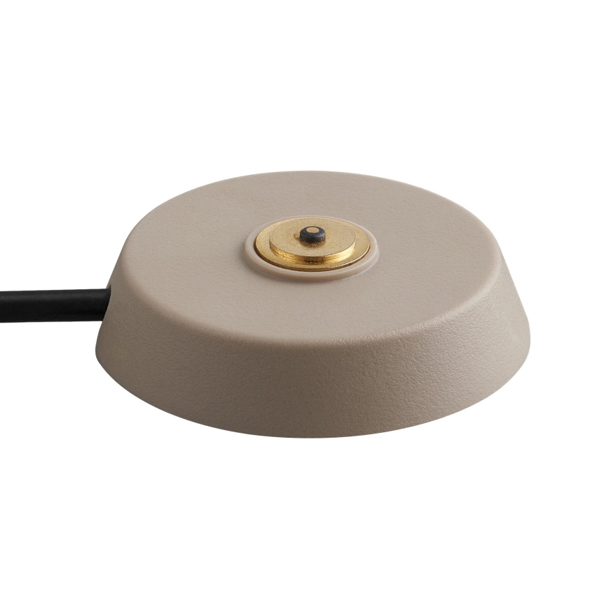 Nordlux - LED Dæmpbar rechargeable udendørs bordlampe ELLEN LED/2,8W/3,7V IP44 beige