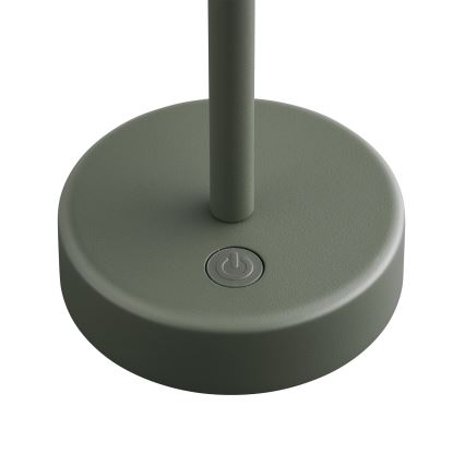Nordlux - LED Dæmpbar rechargeable udendørs bordlampe ELLEN LED/2,8W/3,7V IP44 grøn