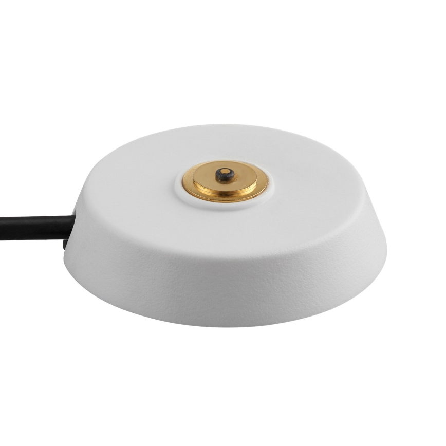 Nordlux - LED Dæmpbar rechargeable udendørs bordlampe ELLEN LED/2,8W/3,7V IP44 hvid