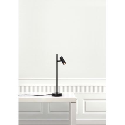 Nordlux - LED bordlampe dæmpbar OMARI LED/3,2W/230V sort