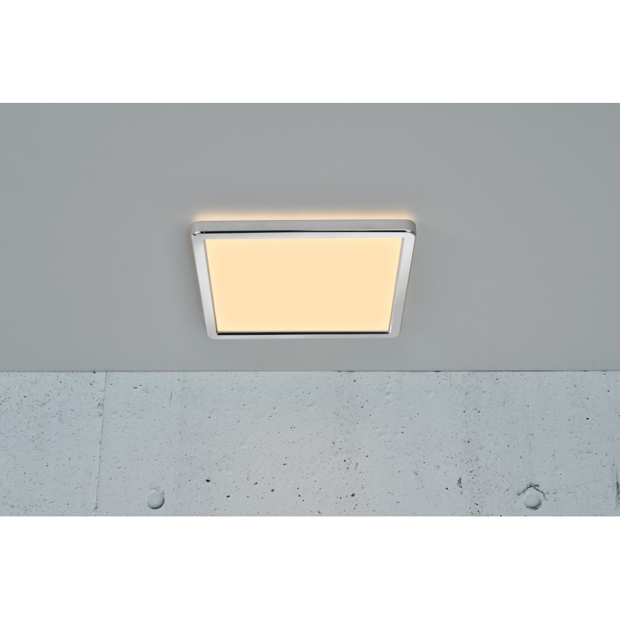 Nordlux - LED-dæmpbart badeværelsesloftarmatur OJA LED/14,5W/230V 3000/4000K IP54 30x30 cm